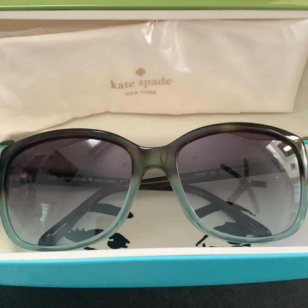 Kate Spade Kasie/S sunglasses in Havana Green